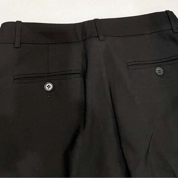 Theory Wide Leg Black Trouser- Size 0 - Picture 4 of 6